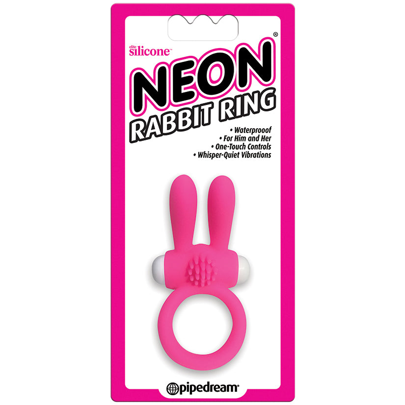 Neon Rabbit Ring-Pink PD2016-11