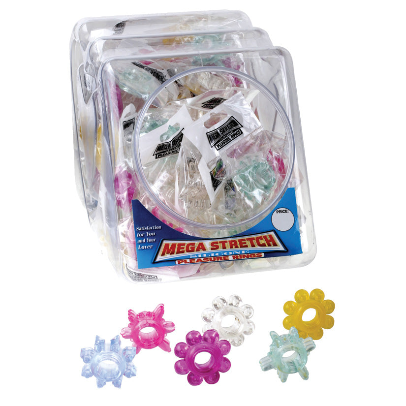 Mega Stretch Pleasure Rings-Assorted C... PD2219-99