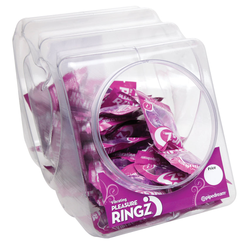 Vibrating Pleasure Ringz Bowl of 36 PD2365-99