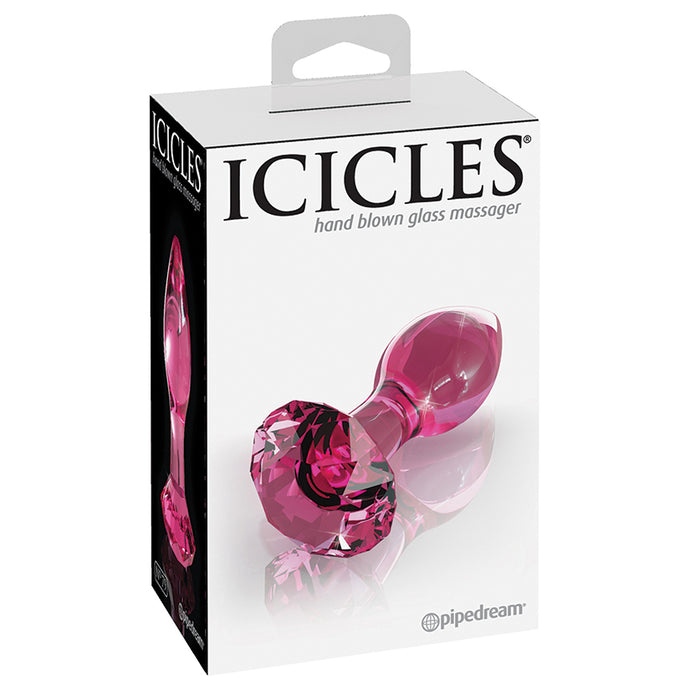 Icicles No.79 Gem Shaped Plug-Pink PD2879-00