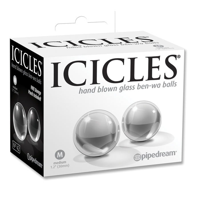 Icicles No.42-Ben-Wa Balls-Clear Mediu... PD2942-00