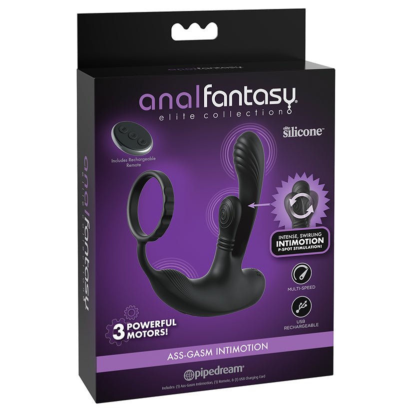 Anal Fantasy Elite Ass-Gasm intiMotion-Black