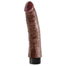 Load image into Gallery viewer, King Cock Vibrating Cock-Brown 7