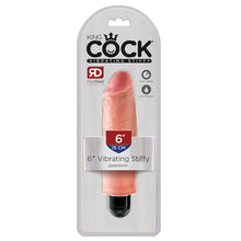 Load image into Gallery viewer, King Cock Vibrating Stiffy-Light 6&quot; PD5521-21