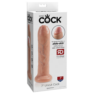 King Cock Uncut Cock-Light 7" PD5561-21