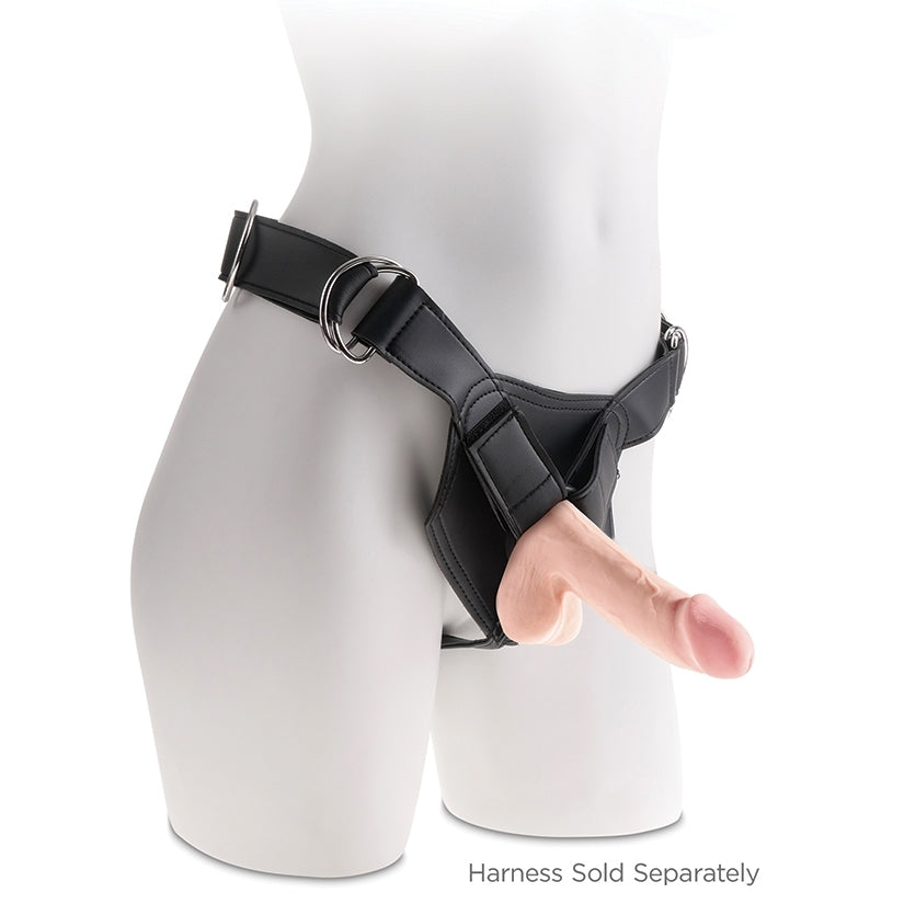 King Cock Plus Triple Density Cock with Balls-Light 6.5