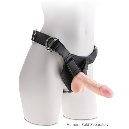 King Cock Plus Triple Density Cock with Balls-Light 7.5