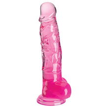 Load image into Gallery viewer, King Cock Clear with Balls-Pink 8