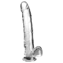 Load image into Gallery viewer, King Cock Clear with Balls-Clear 11