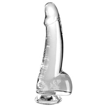 Load image into Gallery viewer, King Cock Clear with Balls-Clear 7.5