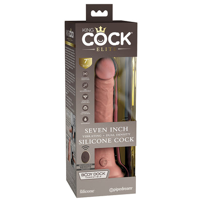 King Cock Elite Dual Density Vibe Sili... PD5777-21