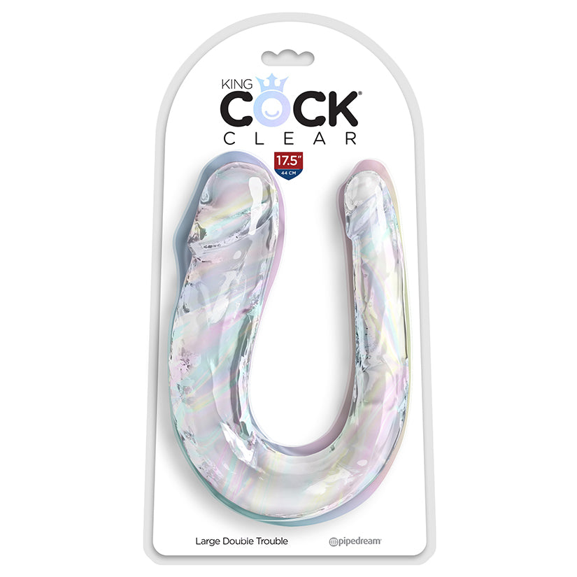 King Cock Clear Double Trouble-Large 578720