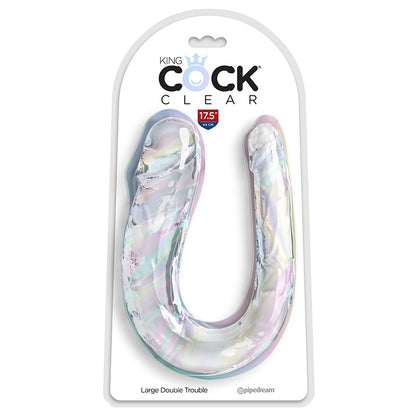 King Cock Clear Double Trouble-Large 578720