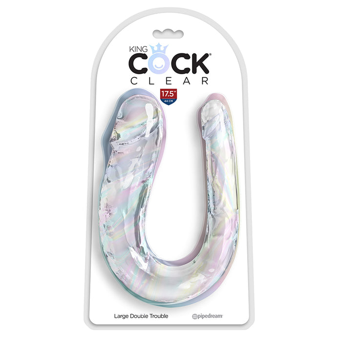 King Cock Clear Double Trouble-Large 578720