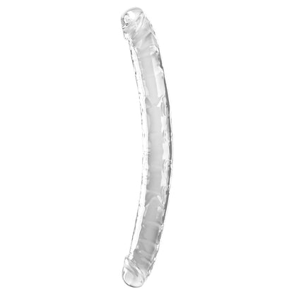 King Cock Clear Double Dildo 18