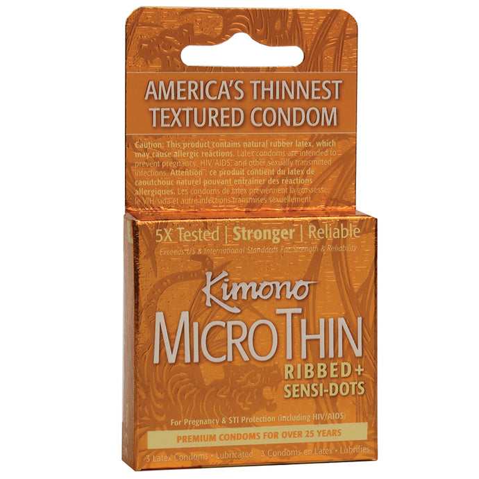 Kimono MicroThin Ribbed SensiDots (3 P... 1616907003