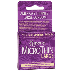 Kimono MicroThin Large (3 Pack) 1616908003