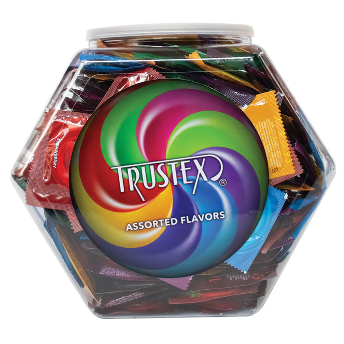 Trustex Assorted Flavor Condoms Bowl o... 1050