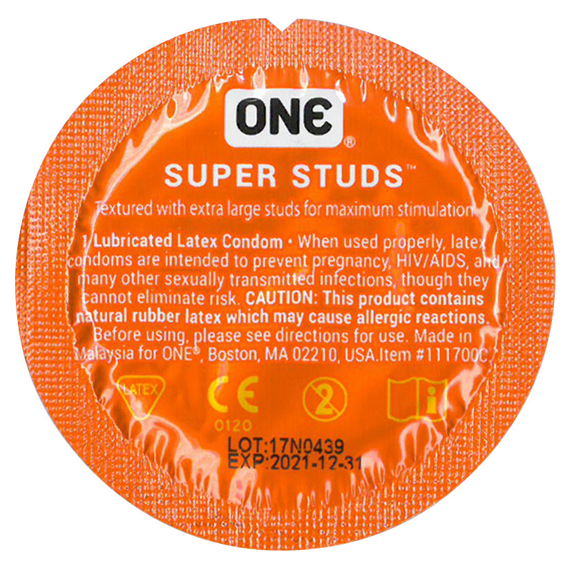 ONE Super Studs Condoms (Bulk) 111700C