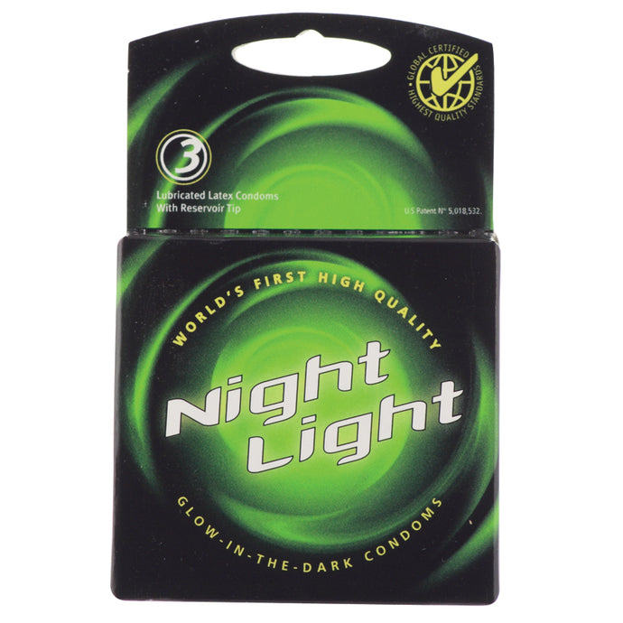 Night Light Condoms (3 Pack) 12003