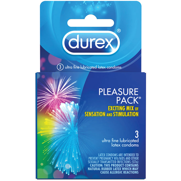 Durex Pleasure Pack (3 Pack) 30042