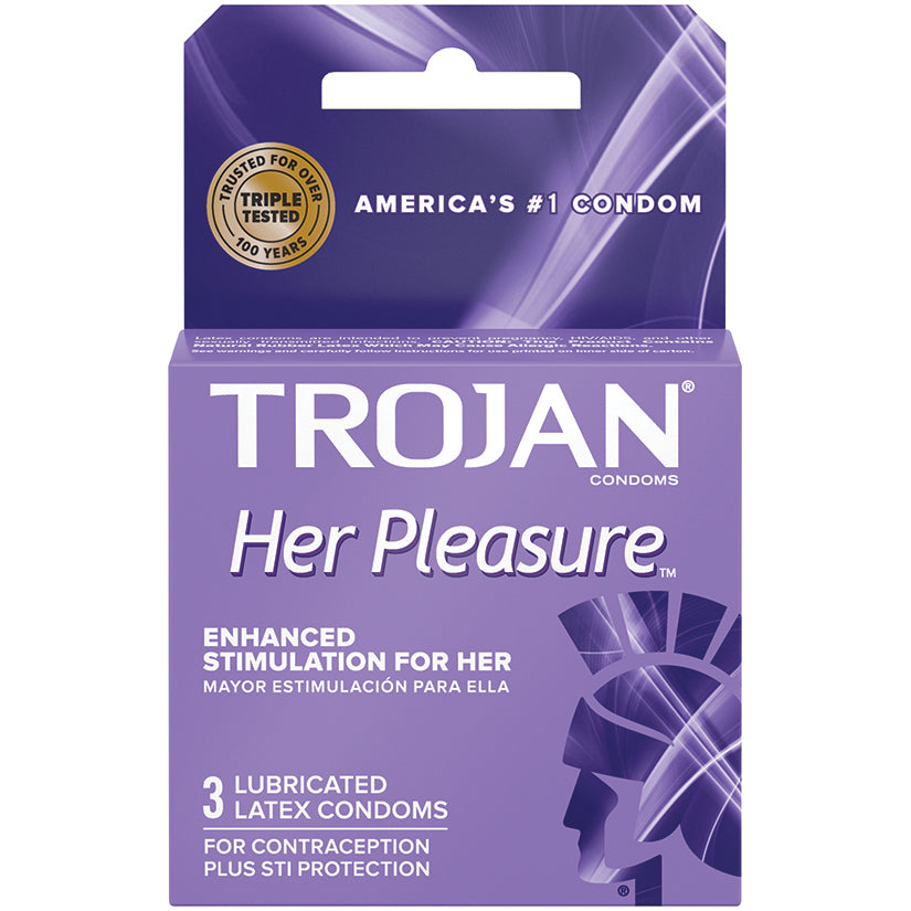 Trojan Her Pleasure Sensations Condoms... 97320