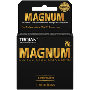 Trojan Magnum Condoms (3 Pack) 64203