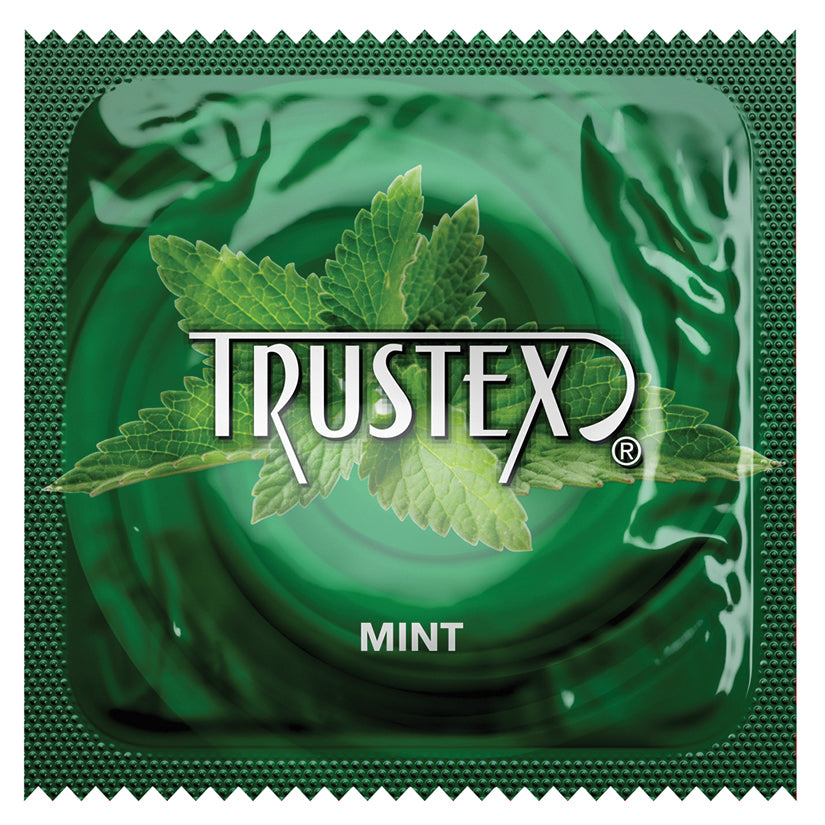 Trustex Flavored Condom-Mint (Bulk) L8848C