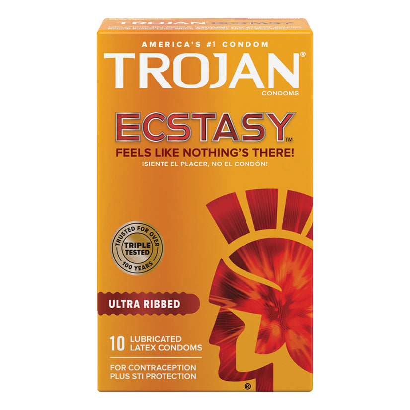 Trojan Ultra Ribbed Ecstasy Condoms (1... 94732