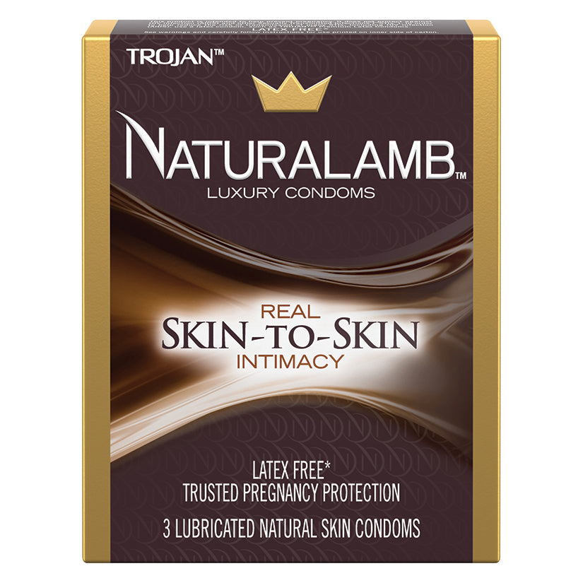 Trojan Naturalamb Condoms (3 Pack) 98050