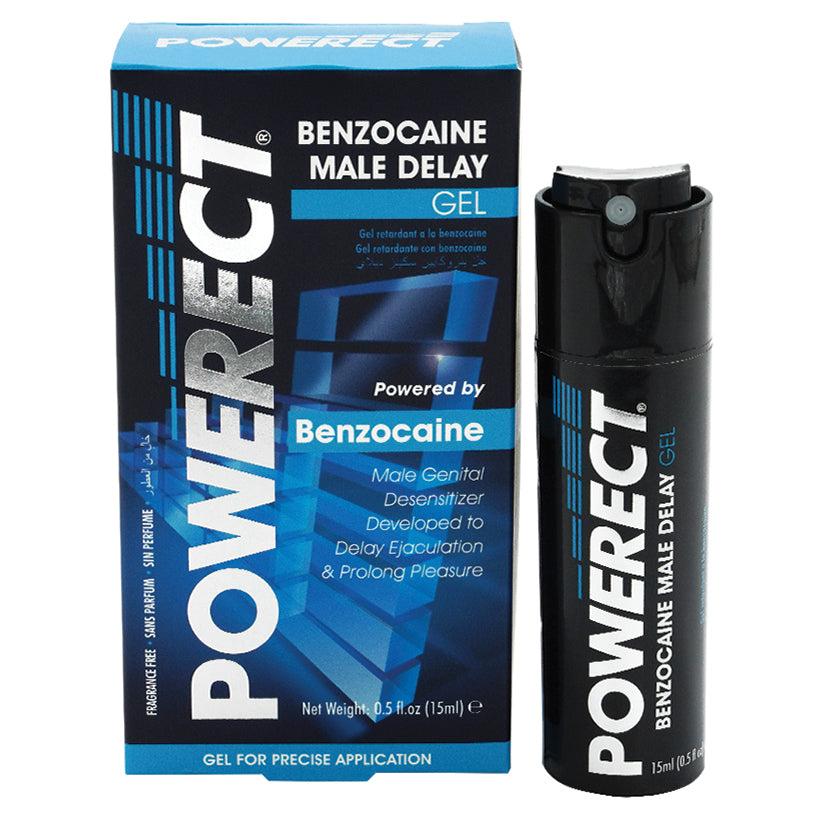 Powerect Benzocaine Male Delay Gel 0.5... PWBDS15