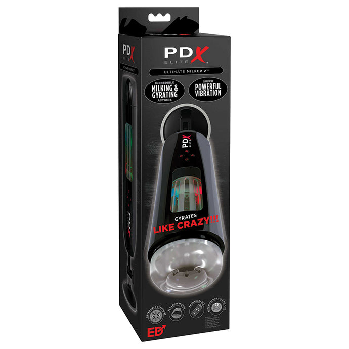 PDX Elite Ultimate Milker 2-Clear RD539