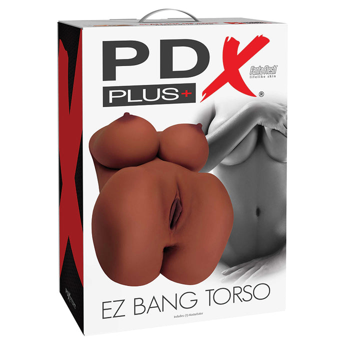 PDX Plus EZ Bang Torso-Brown RD61829