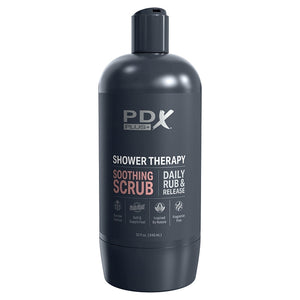 PDX Plus Shower Therapy Soothing Scrub-Tan