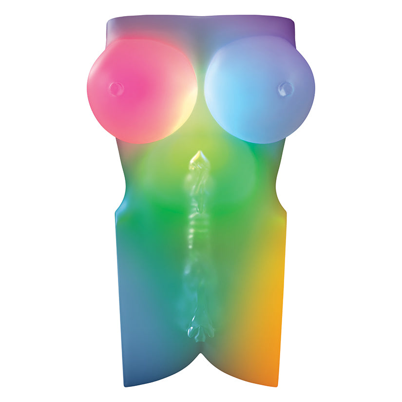 PDX Elite Go-Go Bator LED Mega Masturbator-Frosted