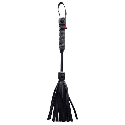 Rouge Group Leather Mini Flogger-Black RMF1019-BK
