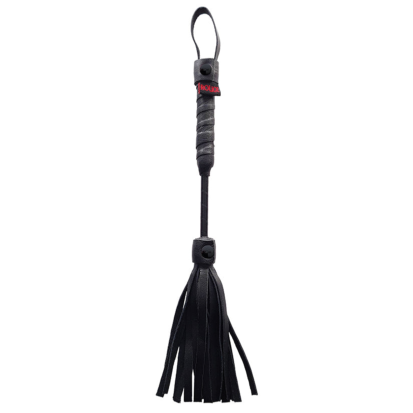 Rouge Group Leather Mini Flogger-Black RMF1019-BK