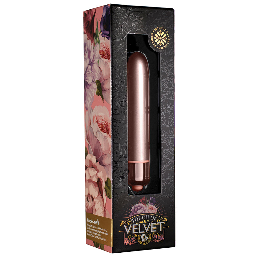 Rocks-Off Touch of Velvet 10 Speed Bul... 10RO90ROSE