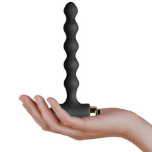 Load image into Gallery viewer, Rocks-Off Petite Sensations Pearls 7 Speed-Black