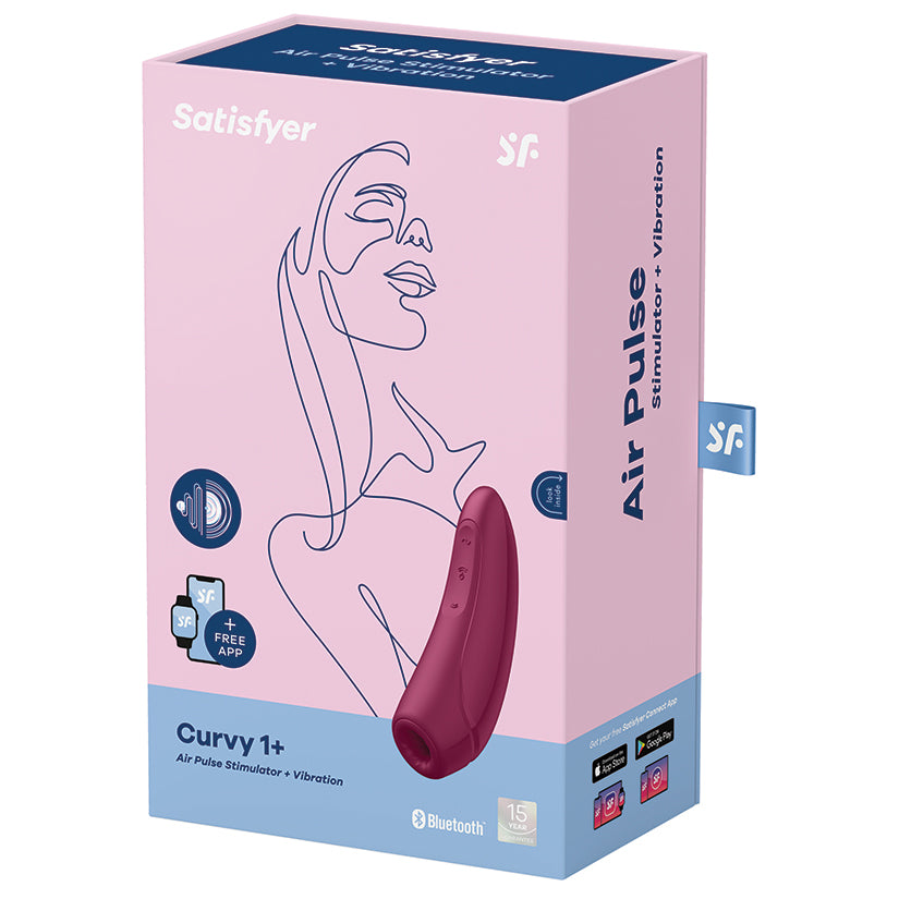 Satisfyer Curvy 1+ Rose Red J2018-U80-3
