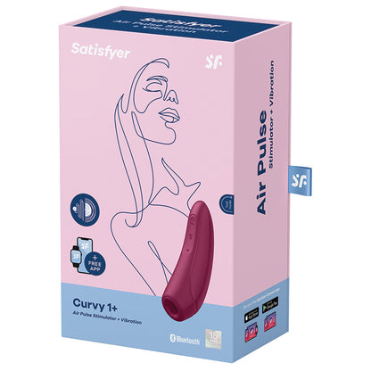 Satisfyer Curvy 1+ Rose Red J2018-U80-3