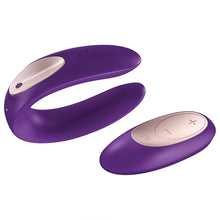 Load image into Gallery viewer, Satisfyer Double Plus Remote Partner Vibrator-Purple