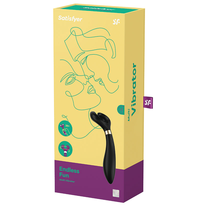 Satisfyer Endless Fun Multi Vibrator-B... J02018-40-Black