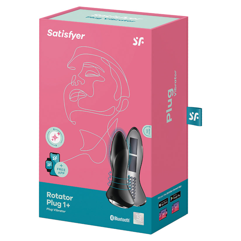 Satisfyer Rotator Plug 1+ Black 4003153