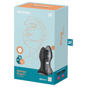 Satisfyer Rotator Plug 2+ Black 4003160