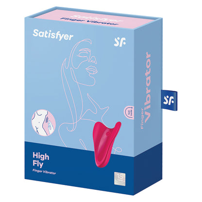 Satisfyer High Fly Finger Vibrator-Red J2018-120-2