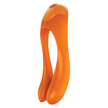 Load image into Gallery viewer, Satisfyer Candy Cane Finger Vibrator-Orange