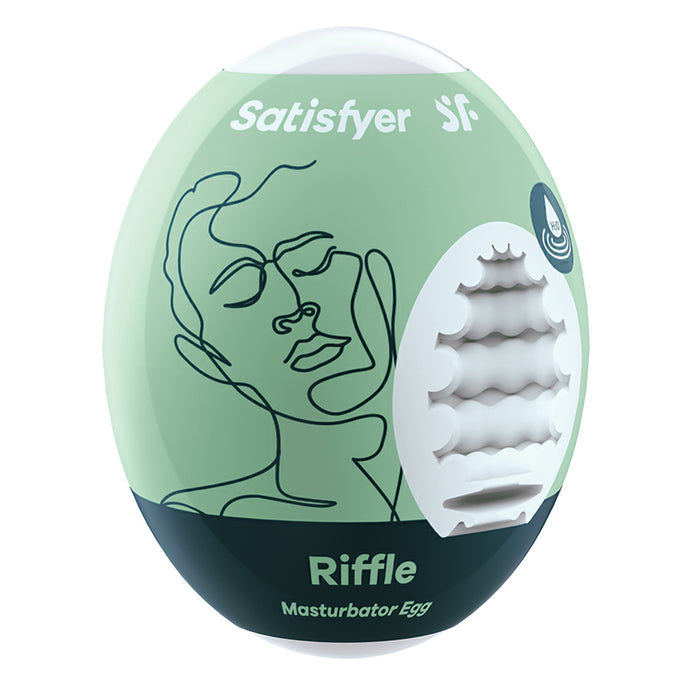 Satisfyer Masturbator Egg Single-Riffl... 4010007