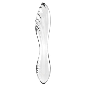 Satisfyer Dazzling Crystal Glass Dildo-Clear