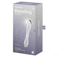 Load image into Gallery viewer, Satisfyer Dazzling Crystal Glass Dildo... 4045658